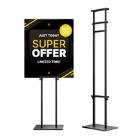 WHAUU Display Stand Sign Holder,Heavy Duty Adjusta