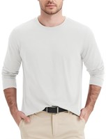Size Medium MAGCOMSEN T Shirt for Men Long Sleeve
