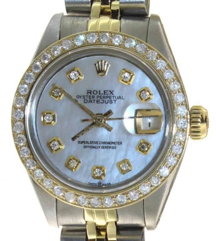 Rolex Oyster Perpetual Lady Datejust 26 w/Diamond