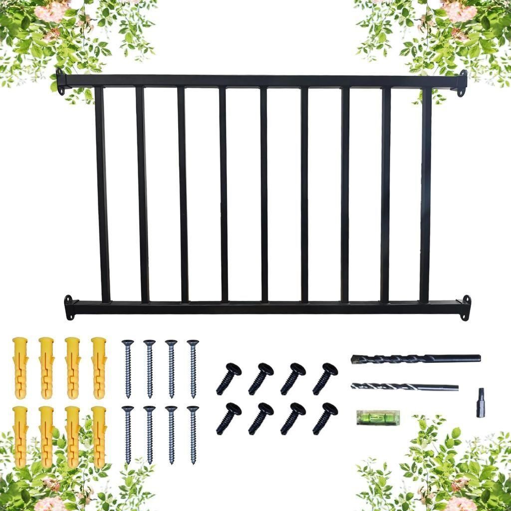 Metal Guard Rail Kit with Balusters 9 Railings