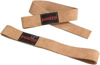 Grizzly Leather Lifting Straps