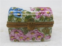 LIMOGES BILL BOX TRUNK 2W HAND SIGNED CLEAN