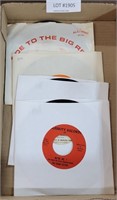 4  COLLECTOR 45 RPM NEBR. CORNHUSKER RECORDS