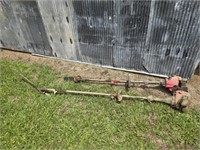 Pair of Troy Bilt Pole Saws UNTESTED