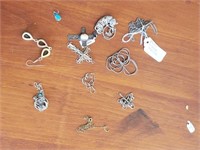 GROUP OF MARKED 925 ASSORTED JEWELRY