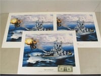 3 Don Irwin S/N The Veteran Ship Prints - 19x25