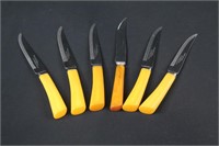 6 pcs Vintage Richardson Steak Knives