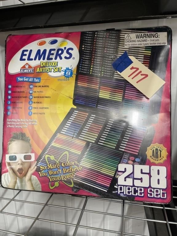 Elmer's Deluxe Artist Set in Box
