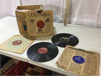 Records, 78 RPM, Columbia, Brunswick