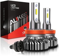 Aukee LED bulbs H11, 50 W, 6,000 K, 10,000 lumens,