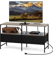OYEAL TV STAND CLOTH DRAWERS 47.2x15.7x25.2IN