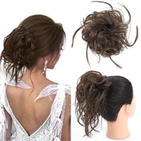 R1773  MORICA Tousled Messy Bun Hairpiece