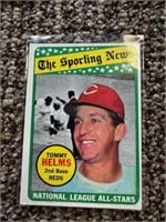 1969 Topps Tommy Helms ALL STAR