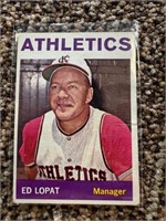 1964 Topps #348 Ed Lopat- MLB