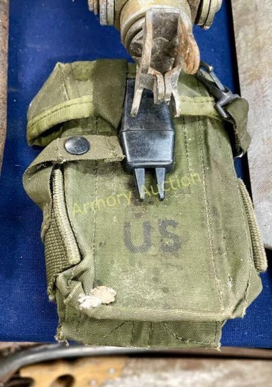 MILITARY CANVAS BELT POUCH