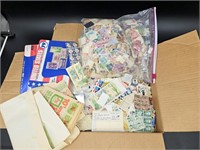 Large Box of Assorted Stamp Collection - Mainly US