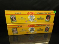 Lot of (2) 1990 Score Baseball Sets