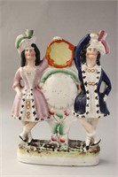 Mid 19th Century Staffordshire Figure Group,