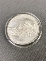 1 Troy Oz. Chupacabra Silver Coin