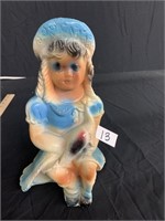 VINTAGE CHALK  FIGURE