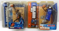 (2) MCFARLANE NBA FIGURINES