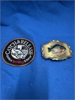 Catch & Release Belt Buckle & Patch