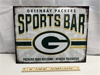 Green Bay Packers Tin Sign