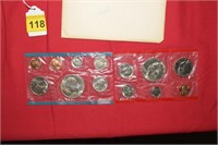 1973 P&D Unc. Mint Sets w/ Envelope