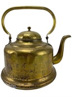 Large Jima Brass Tea Pot/Kettle with Handle