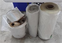 Rolls of Poly Wrap Material