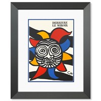 Alexander Calder- Lithograph "DLM156 - CLAIR DE LU