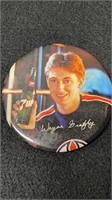Wayne Gretzky 7 Up Edmonton Oilers 3" Pin Button