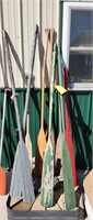 Old oars & paddles