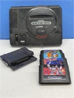 Sega Console (no Cords) And Games