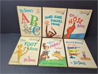 1963 to 1972 6 Hard Cover Books By Dr Seuss, 1963