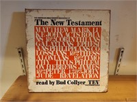 THE NEW TESTAMENT READ BY BUD COLLYER ON VINYL