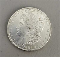 1885-P Morgan Dollar: BU