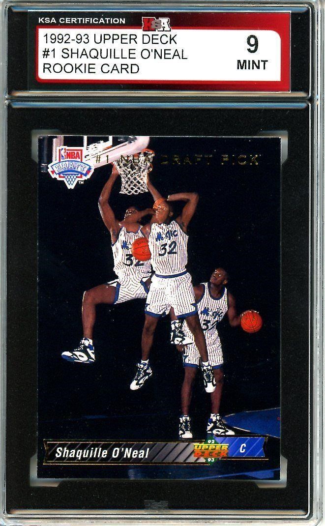 1992 UPPER DECK BASKETBALL #1 SHAQUILLE O'NEAL RC