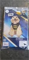 BATMAN PET HALLOWEEN APPAREL SIZE M