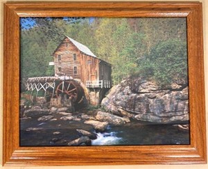 picture- mill on the water- 17x21
