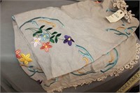 Gorgeous Embroidered Tablecloth