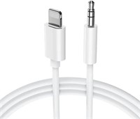 Aux Cord for iPhone 13, 3.3ft Apple MFi Certified