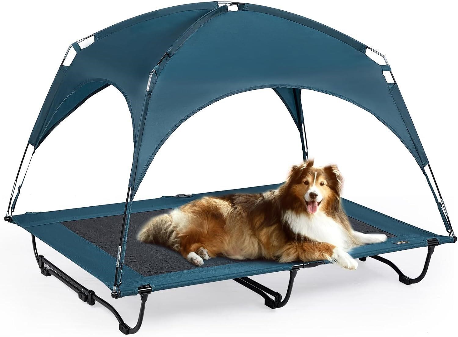 42 Inch Elevated Cooling Large Dog Bed