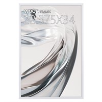 POUKROO 22.375x34 Poster Frame,34x22.375 Natural S