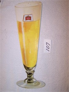 Holiday Glass of Beer - Cardboard