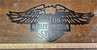 Harley Davidson Motor Cycles Metal Sign- 21" Long