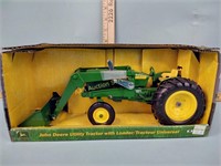 John Deere utility toy tractor with loader new in
