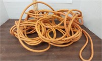 Orange extension cord.