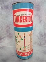 Vintage Tinker Toys in Can