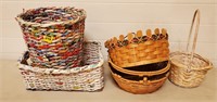 Candy Wrapper Baskets & Assorted Baskets